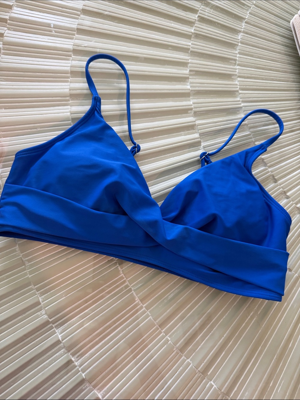 Royal Blue Women's Swim Top - Bralette Bikini